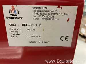 lote de  2 Equipamento Agrícola Urbinati S.r.l SEMSF13-C