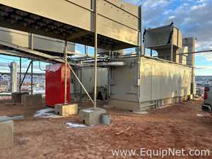 Unused Solar Turbines Centaur 40 Natural Gas Turbine and Power Plant