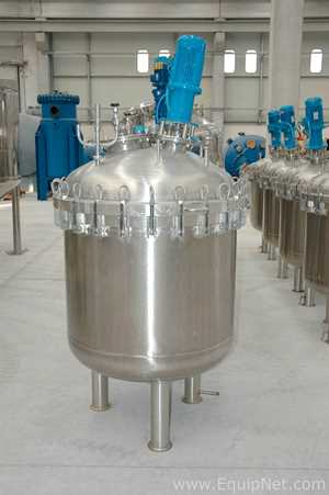 Cividac 700 Liters Reactor with with Limpet Coil Jacket