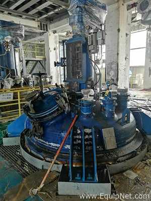 Reactor De Concentración/Cristalización Tycon Capacidad 9880 L