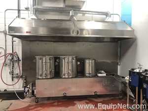 Equipo para elaboración y destilación de cerveza PsychoBrew 4-Burner Beast 100