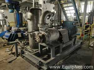 Vacuum Pump System With Condenser And Heat Exchanger