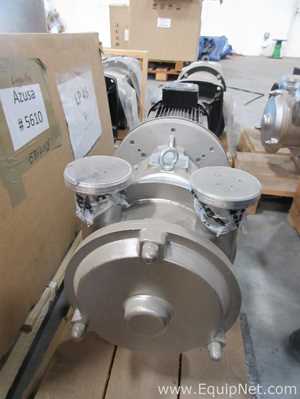 未使用赫亚Hilge GmbH Co。28.1公斤SIPLA阿迪65/65/5.5/4不锈钢离心泵5.5千瓦