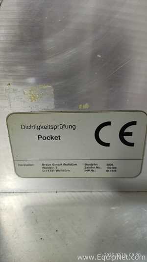 Verificador de Fugas Braun GmbH Walldurn 102185