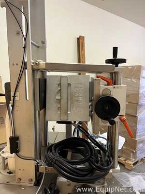 Aesus Packaging Systems DELTA-LS-200 SM HT Sleeve Labeler with Steam Heat Tunnel and Conveyor