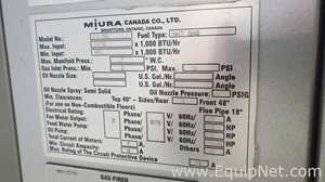 Miura LX-50SG-12-LV Boiler