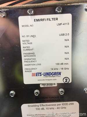 ETS Lindgren S240-30 RF Testing Enclosure / Chamber