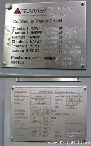 Trocador de Calor/Condensador  2098 Sq. Ft. SHE Spiral Heat Exchanger
