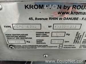 Rousselet Robatel FCPC A200 - KROMATON Fast Centrifugal Partition Chromatography