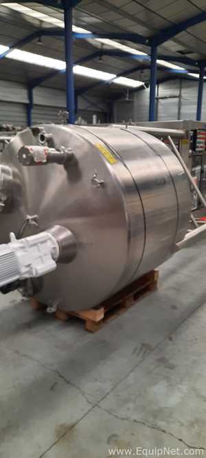 Reator aço inox Prominox 2500 L