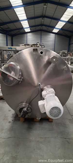 Reator aço inox Prominox 2500 L