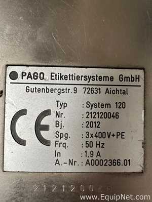 Rotuladora Pago System 120
