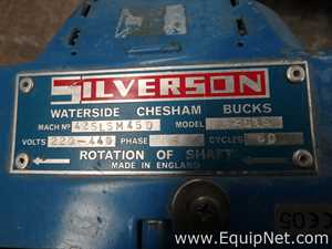 Silverson 425LS Stainless Steel Inline High Shear Homogenizer