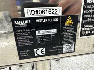 Mettler Toledo Safeline Tablex Metal Detector