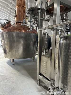 Equipamento de fabricação de cerveja e destilação Daeyoo 1000 L