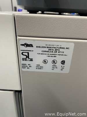 Incubadora Sheldon Manufacturing Inc. 1555