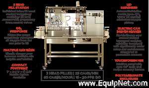 Llenadora Cask Global Canning Solutions mACS-100