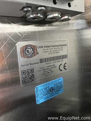 Llenadora Cask Global Canning Solutions mACS-100