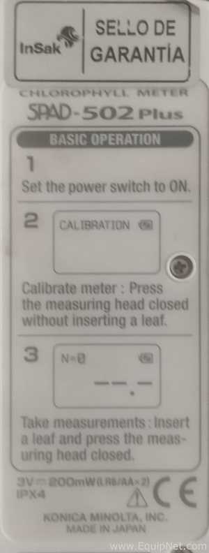 Spectrum Technologies Inc SPAD 502DL Plus Chlorophyll Meter