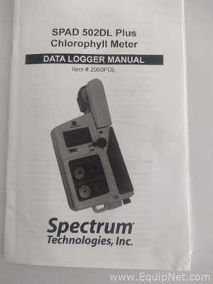 Spectrum Technologies Inc SPAD 502DL Plus Chlorophyll Meter