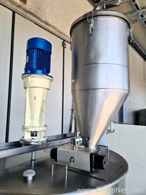 Jacketed mixer 450 L