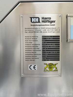 Verificador de Peso Harro Hofliger Omnicontrol 6