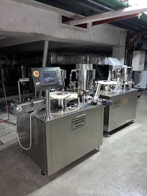 Línea De Llenado De Viales Jinzhou Longway SH-XGF-III Con Llenadora y Selladora