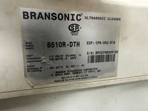 Centrífuga para laboratorio Bransonic 8510R-DTH