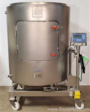 Pall Life Sciences 1000 Liter Mixing Vessel Model LEV1000JRETHSLC001