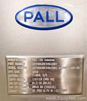 Recipiente Mezclador Pall Life Sciences LEV1000JRETHSLC001