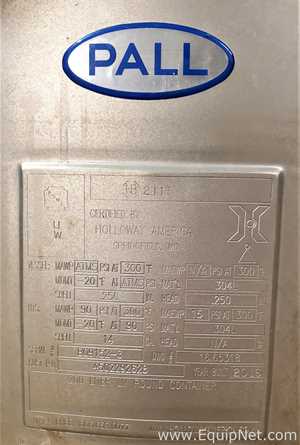 Recipiente de Mistura Pall Life Sciences LEV200JRETHSLC001