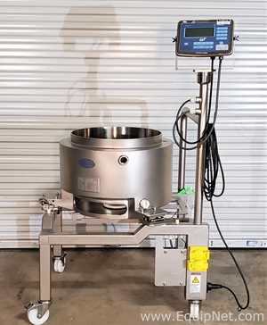 Pall Life Sciences 50 Liter Mixing Vessel Model LEV50JRETHSLC001