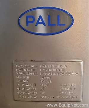 Recipiente de Mistura Pall Life Sciences LEV50JRETHSLC001