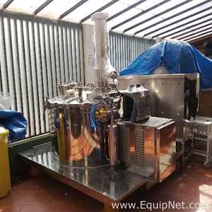 Centerslung/Centrífuga de Cesta China Machine PGZ1000. Sem Uso