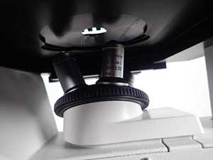 Leica DMIL LED Inverted Microscope with Extec High Intensity Fiber Optic Illuminator