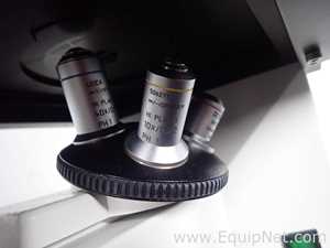 Leica DMIL LED Inverted Microscope with Extec High Intensity Fiber Optic Illuminator