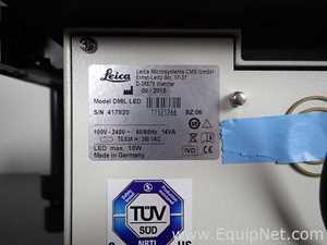 Leica DMIL LED Inverted Microscope with Extec High Intensity Fiber Optic Illuminator