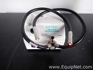 Leica DMIL LED Inverted Microscope with Extec High Intensity Fiber Optic Illuminator