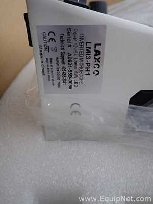 Unused Laxco LMI3-PH1 Inverted Microscope