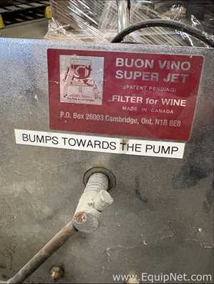 Prensa de Filtro Buon Vino Manufacturing Super Jet