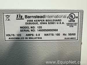 Linhas de Incubadora Barnstead Lab Line 120