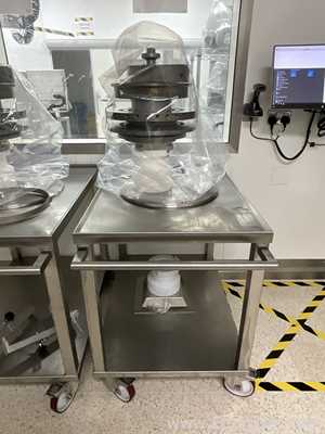 Fette 1200i Rotary Tablet Press with 4 off Spare Turrets, Spare HMI, De-Duster and Metal Detector