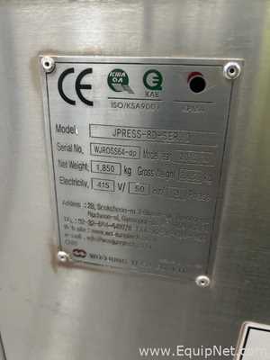 Linhas de envase de pó Woojung Tech Co Ltd JPRESS-8D SERVO