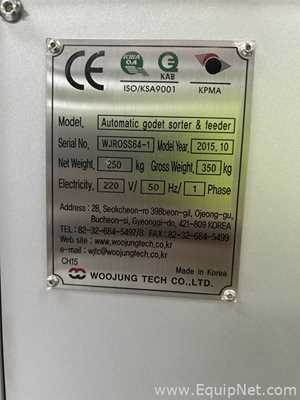 Linhas de envase de pó Woojung Tech Co Ltd JPRESS-8D SERVO