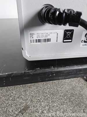 Unused Branson Ultrasonic Corporation 450 Sonifier