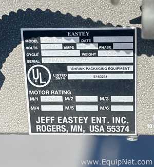 Linhas de Seladora Térmicas Eastey Enterprises   ET1608/EM16221