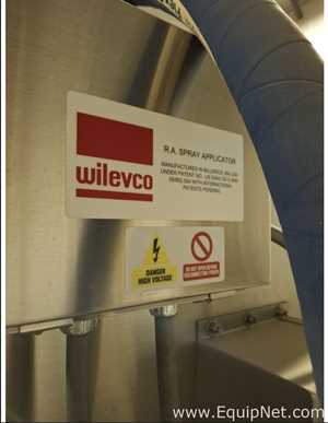 Máquina de rebozado y empanado Wilevco Inc . Sin usar