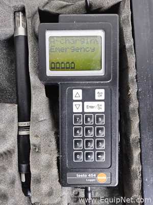 Testo 454 Data Logger