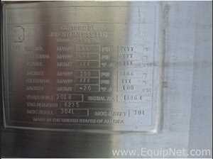 Tanque Acero inoxidable JBF Stainless 