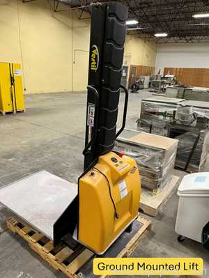 Vestil Manufacturing SLNM-118-FF-HC Electric Narrow Mast Stacker